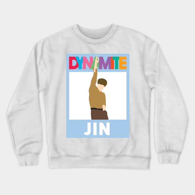 BTS DYNAMITE JIN Crewneck Sweatshirt by YoshFridays